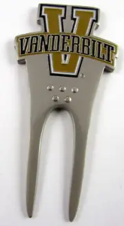 PAC GOLF NCAA Collegiate Divot Repair Tool w/ Ballmark Vanderbilt Commodores