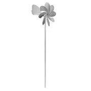 Windmill Speedy 28 Plus Made of Stainless Steel Ball Bearing, with Wind Vane (360 Rotatable) Silver