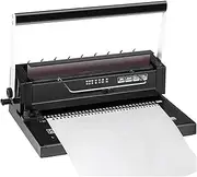 Binding 34 Holes Manual Coil Binding Machine Book Binding Machine Spiral Coil Paper Puncher Wire Punching Binder Bookbinding Press