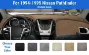 Dashboard Dash Mat Cover for 1994-1995 Nissan Pathfinder (Brushed Suede) (for: Nissan)