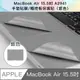 新款 MacBook Air 15.5吋 A2941手墊貼膜/觸控板保護貼(銀色)