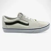 VANS SK8 Low (Utility Pop) Blanc Checkerboard Mens Size 10 Athletic Sneaker