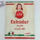Coca Cola Calendar 2011-2012, Coke Coles & Italian Style