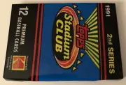 1991 Topps Stadium Club Pack Roberto Alomar Blue Jays (Top) Steve Howe Yankees (