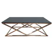 Alsea Rose Gold Coffee Table
