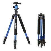 ZOMEI Portable Professional Tripod Q555&Ball Head Travel stand for DSLR Camera