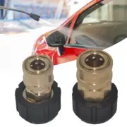 Quick Connector 2.20" 5000psi Adapter Brass Connector Female Pressure