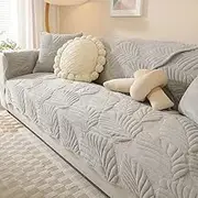 Sofa Slipcover Corner Sofa Cover L Shape Sofa Cover Corner Shape Couch Covers 3/2/1/4 Seater Velvet Thick Sofa Protector Anti-Slip Reversible Quilted Corner Slipcovers Washable (Color : #14, Size :