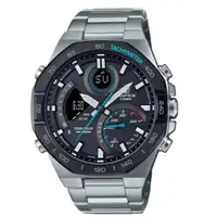 在飛比找蝦皮購物優惠-【歐買尬】CASIO EDIFICE 賽車風八角撞色太陽能藍