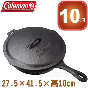 Coleman 經典鑄鐵平底鍋 - 10吋 (CM-21880)