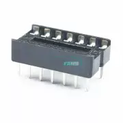 100PCS 14 Pin Integrated Circuit IC Sockets Adaptor Solder Type DIP14 New