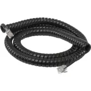 CC0010/BLK 5M Black Handset Curly Cord Tel4502 Rj11 5M BLACK HANDSET CURLY CORD
