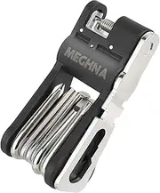 ZUKKA Bike Repair Tool 18 IN 1 Bicycle Multifunctional Tools Lightweight Stainless Steel Bicycle Multi tool with Chain Tool Open Wrench and Hex Key Easy to Carry