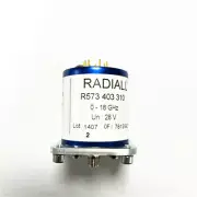 RADIALLR573403310 DC-18.0 GHz 28V SMA RF Coaxial Microwave Switch NEW