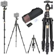 60" Professional Aluminium Tripod Monopod w/ Ball Head Travel for DSLR Camera