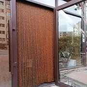 Beaded Curtains & Drapes for Doorway, Natural Wood and Bamboo Door Beads Curtain, Room Divider Privacy Curtain, Wooden Door Beads Beads-Boho Bohemian Curtain Interior Hallway Decor for Walls (Color :