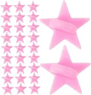 [SEWACC] Badge Pin Back Plastic Locking Hitch Pin Pin Keepers Locking Supplies Pink