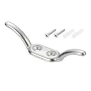 89x16mm Blind Cord Cleats, Stainless Steel Safety Rope Cord Holder, Silver