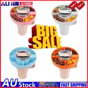 Snack Bowl for Stanley 40 oz Tumbler with Handle Tumbler Snack Tray Compatible ！