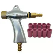 Sandblasting Gun Sandblaster Gun Kit with Ceramic Tip 10Pcs Sand blaster Gun ...