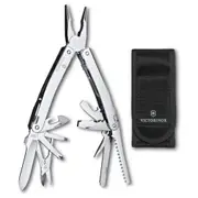 Victorinox Swiss Tool Spirit MX Multi-Tool + Nylon Pouch - Stainless 35318