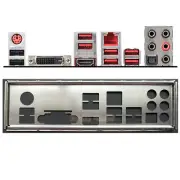 For MSI X470 GAMING PRO/ X470 GAMING PLUS Motherboard IO I/O Shield Backplate