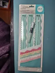We R Memory Keepers Rulers & TEAR GUIDES (4 Piece). NEW SEALED.