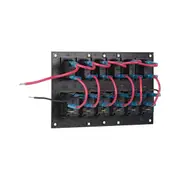 Narva 8-Way LED Switch Panel with Fuse Protection