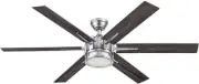 Honeywell Ceiling Fans Kaliza, 56 Inch Indoor Modern LED Lights & Remote Control