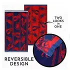 2 Pack Jacquard Velour Large Beach Towel 100 x 180 cms Fresh Catch Renee Taylor