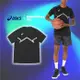 Asics 短T Basketball 男款 黑 綠 短袖 籃球衣 運動 金屬光澤 亞瑟士 2063A290002