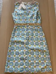 Authentic Tory Burch Annette Dress Limited David Hicks Floral Edition Brand New