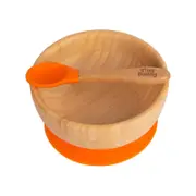 Tiny Dining Children's Bamboo Bowl & Soft Tip Spoon
