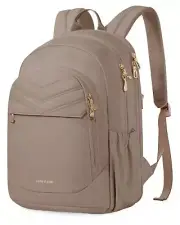 LIGHT FLIGHT College Backpack for Women Travel, 15.6" Laptop Backpack with US...