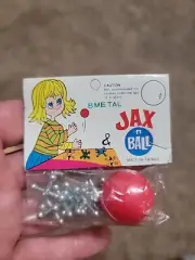 Jax N Ball 8 Metal~Made In Taiwan Vintage Game NIP