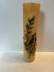 -12 inch high partridge candle colonial candle co. Cape Cod Massachusetts Church