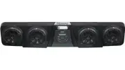 Hoppe Industries Overhead Audio Mini Stereo System 200W Black #HPEL-0140