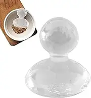 Crystal Mullers, Flat Bottom Pestle, Frosted Grinding Pestle, Watercolor Oil Painting, Grinding Pestle Utensil, Pigments Plant Grinder, Artists Grinding Tool, Food Grinding Pestle, Students Art Tool,