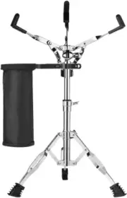 Snare Stand & Drum Sticks Holder, Lightweight(5Lb),Double Braced Tripod Construc
