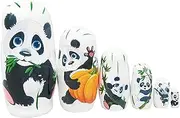 EHJRE Russian Matryoshka Dolls Artwork Nesting Dolls for Bedroom Shelf Living Room