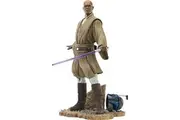 Diamond Select Toys Star Wars Premier Collection: Attack of The Clones: Mace Windu Statue, Multicolor,11 inches