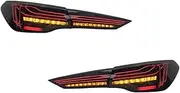 LED Tail Light Assembly Compatible For BMW 4 Series G22 G82 M4 CSL 2020-2022 Plug And Play(Model Y)