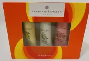 Crabtree & Evelyn Hand Therapy Set Citron, Avocado, Pomegranate Gift Set NEW