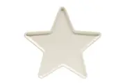 Salt & Pepper Kringle Star Platter 28cm Stone