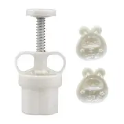 50g Plastic Mooncake Mold Chinese New Year Series Mooncake Moulds Rabbit Shaped
