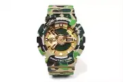 A BATHING APE 25th Anniversary Exclusive Model CASIO G-SHOCK GA-110 JAPAN Bape