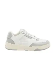 CELINE TRAINER CT-09 LOW LACE-UP SNEAKER IN CALFSKIN AND MESH 44,45,46,40,41,42,43 White