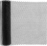 Plastic Fence Mesh 300X40CM Chicken Wire Fence Mesh and Lightweight Fencing Wire Chicken Wire Frame Floral Netting for Crafts Gardening(Black)