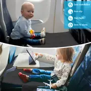 Toddler Airplane Footrest Portable Kids Airplane Seat Extender with TD