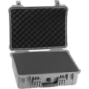 Pelican 1520 Case - Silver with Foam